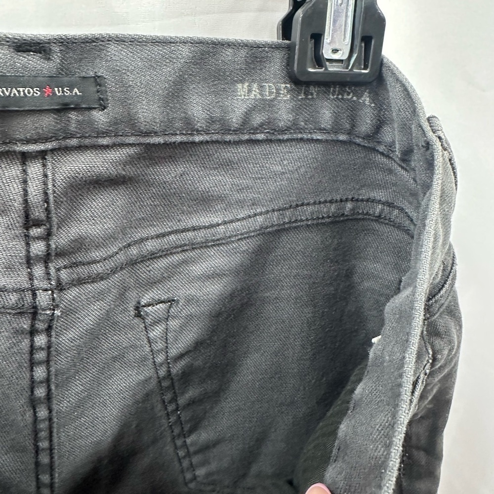 John Varvatos Bowery Slim straight charcoal jeans size 30 - Picture 9 of 11